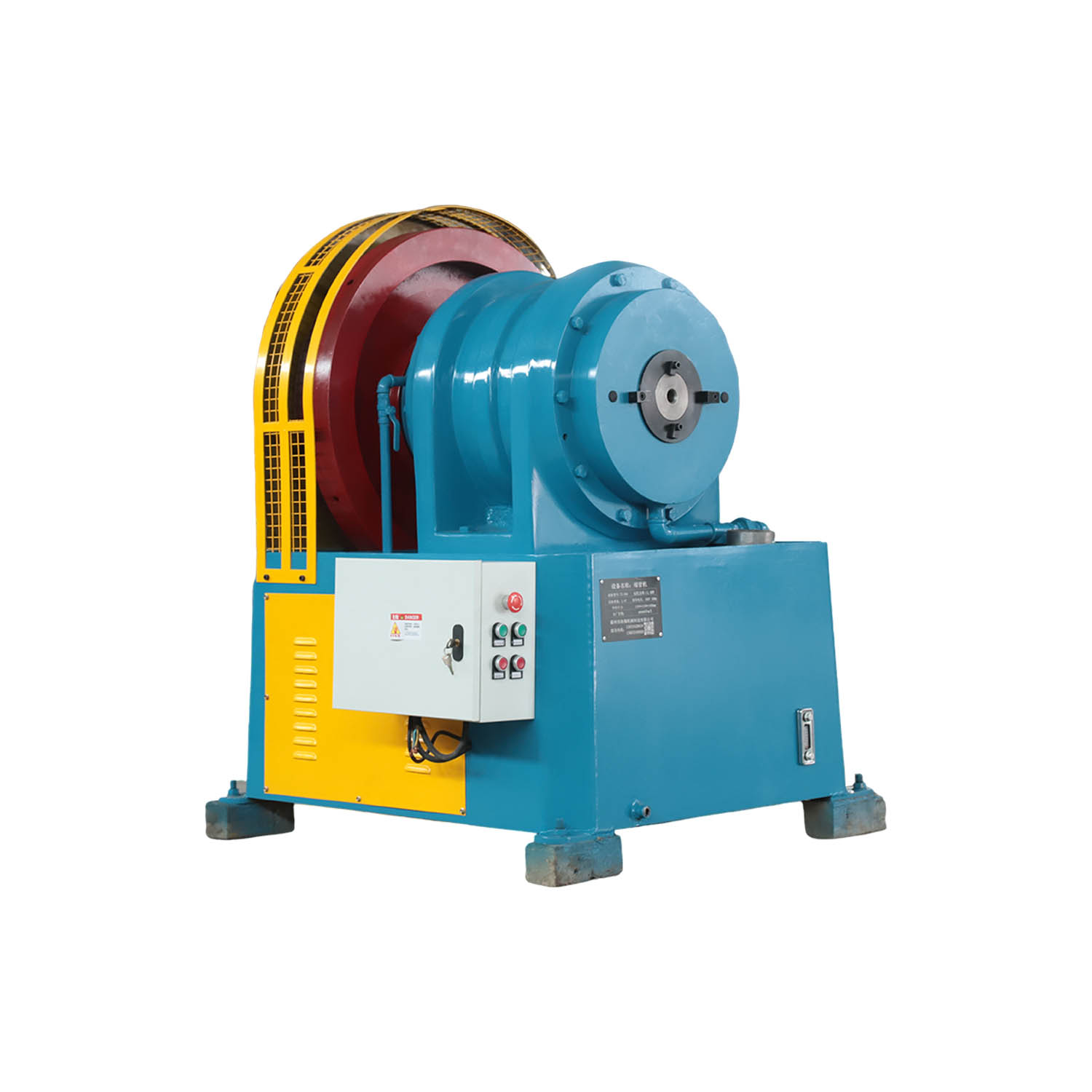 Manual tapered tube machine
