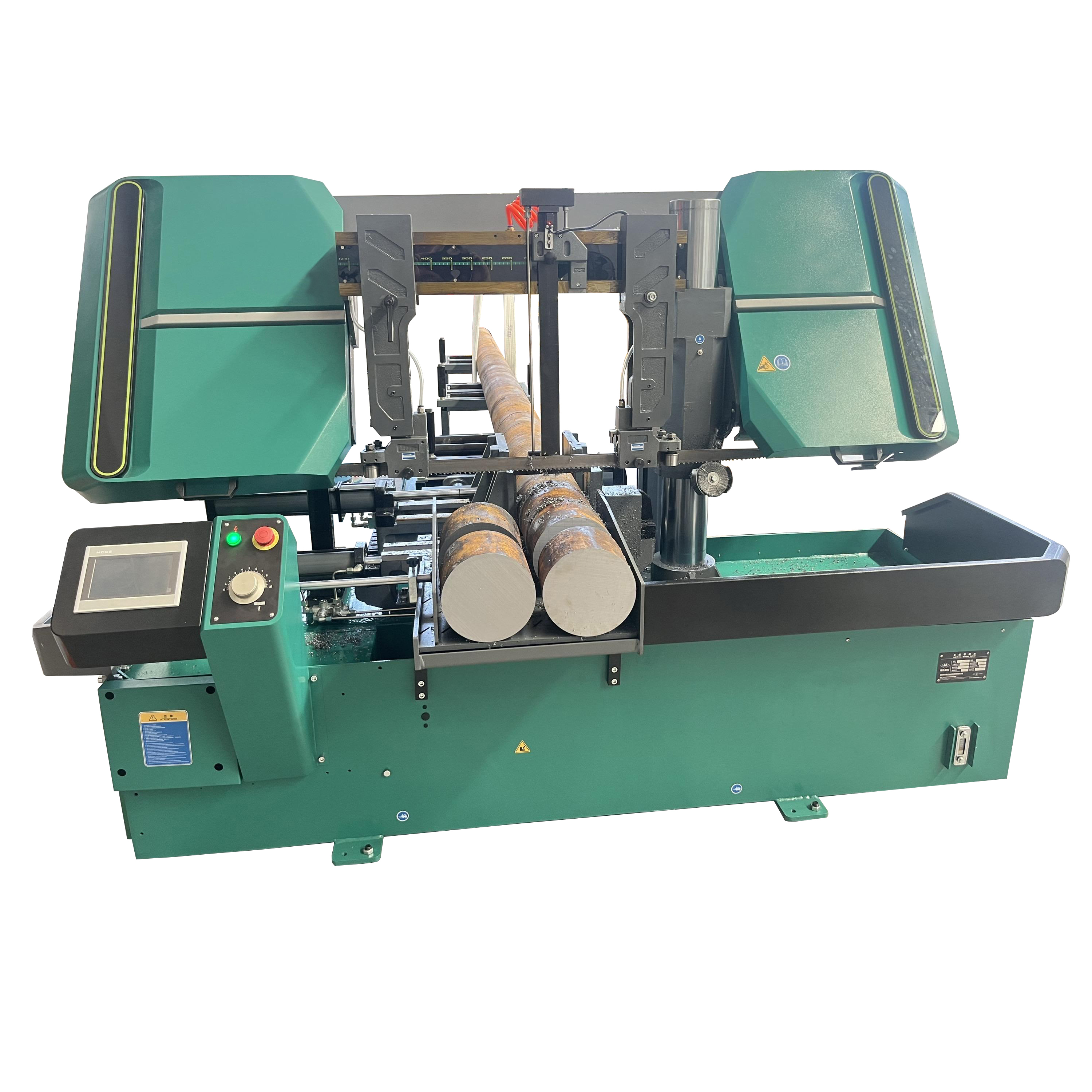 High-speed metal band saw cutting machine